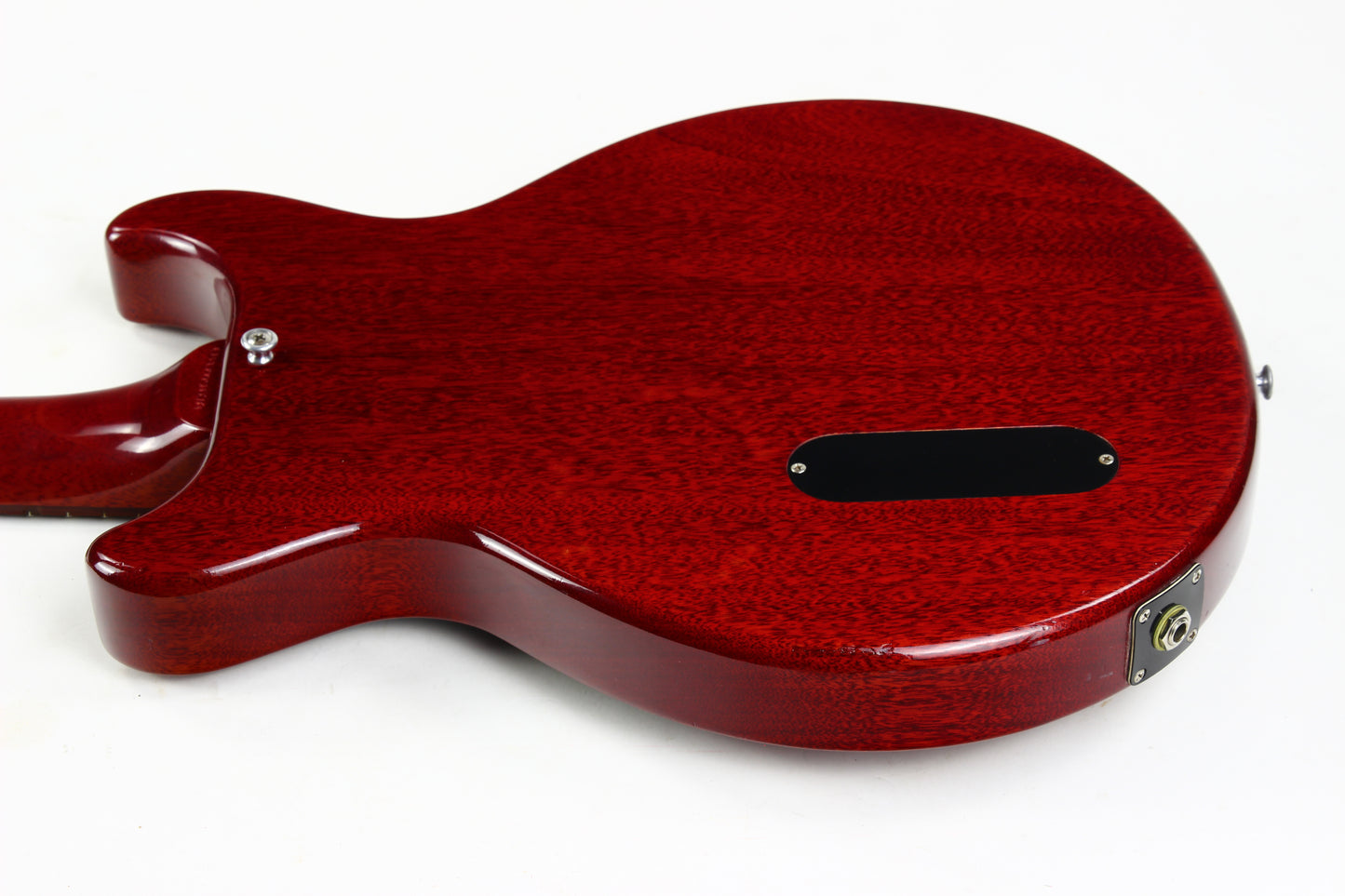 1959 Gibson Les Paul Junior Jr. Doublecut Double Cutaway Vintage Electric Guitar Cherry Red RARE BLACK PICKGUARD