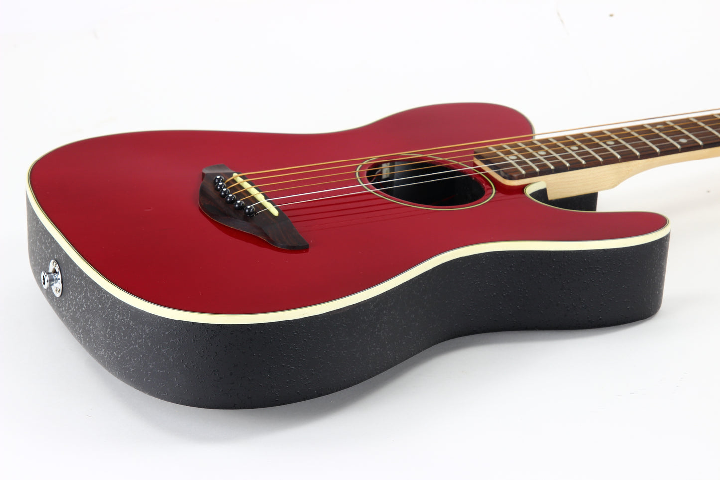 Fender Telecoustic CAR Candy Apple Red Acoustic Electric Guitar