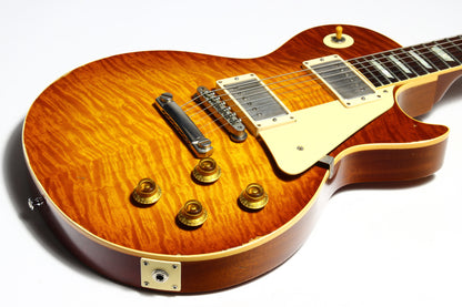2018 Gibson 1959 AGED Les Paul Historic Reissue ROYAL TEA BURST! R9 59 Custom Shop KILLER TOP!