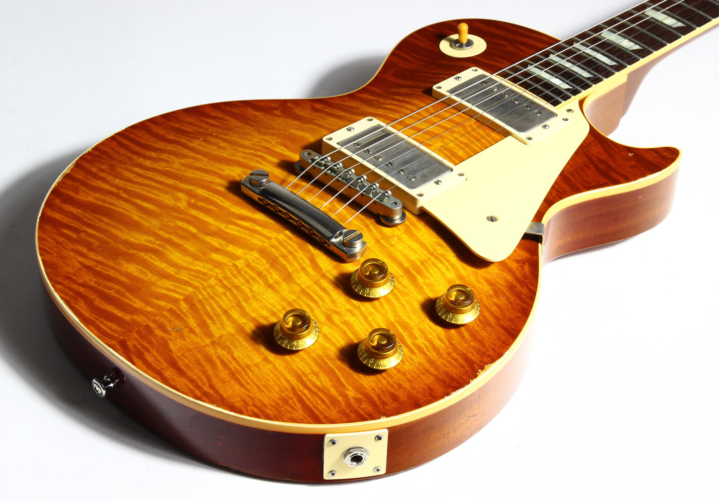 2018 Gibson 1959 AGED Les Paul Historic Reissue ROYAL TEA BURST! R9 59 Custom Shop KILLER TOP!