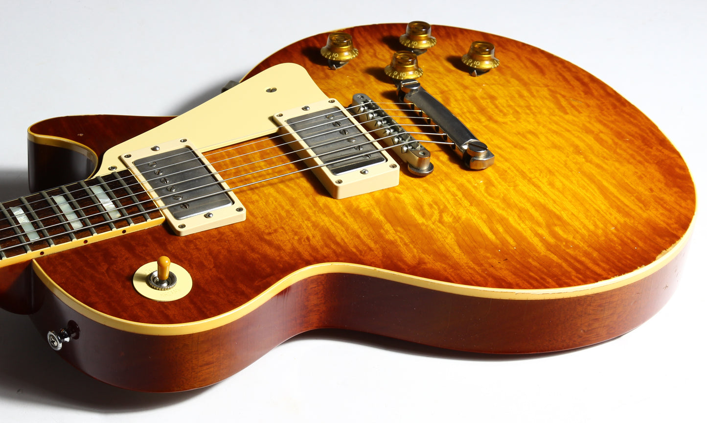 2018 Gibson 1959 AGED Les Paul Historic Reissue ROYAL TEA BURST! R9 59 Custom Shop KILLER TOP!