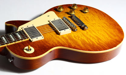 2018 Gibson 1959 AGED Les Paul Historic Reissue ROYAL TEA BURST! R9 59 Custom Shop KILLER TOP!