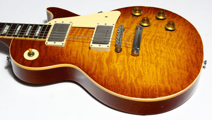 2018 Gibson 1959 AGED Les Paul Historic Reissue ROYAL TEA BURST! R9 59 Custom Shop KILLER TOP!