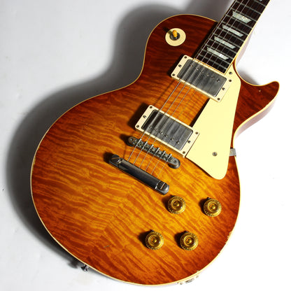 2018 Gibson 1959 AGED Les Paul Historic Reissue ROYAL TEA BURST! R9 59 Custom Shop KILLER TOP!