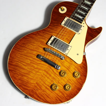 2018 Gibson 1959 AGED Les Paul Historic Reissue ROYAL TEA BURST! R9 59 Custom Shop KILLER TOP!