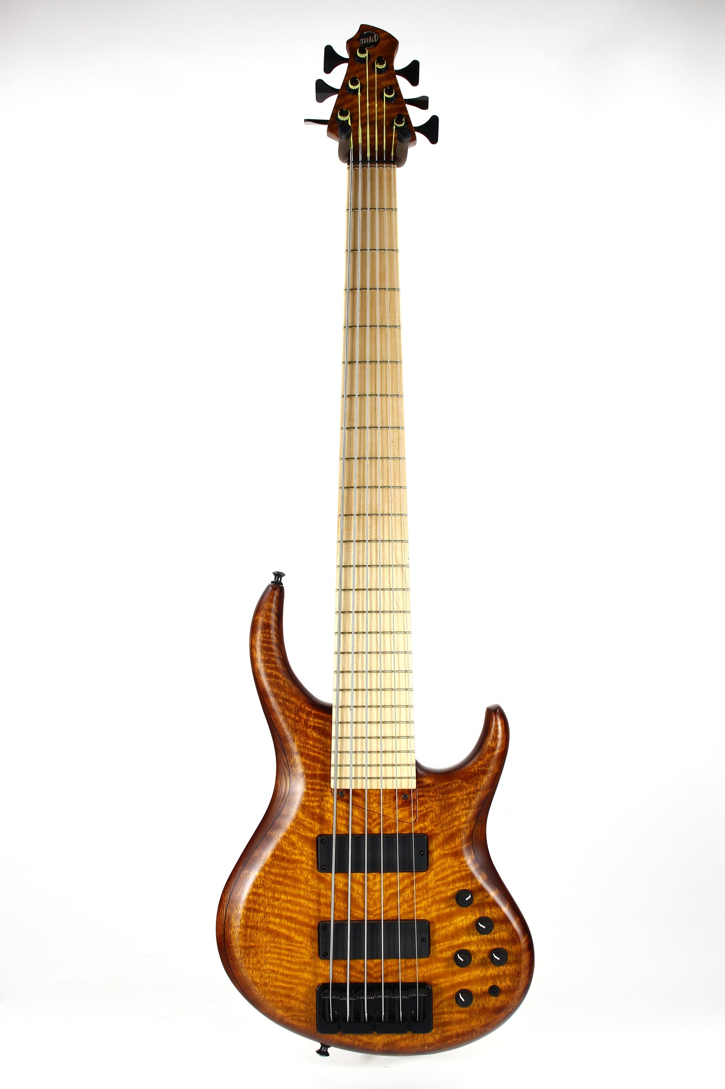 MTD USA 635-24 Michael Tobias Designs 6-String Bass - Brazilian Satinwood Top, Highly Figured