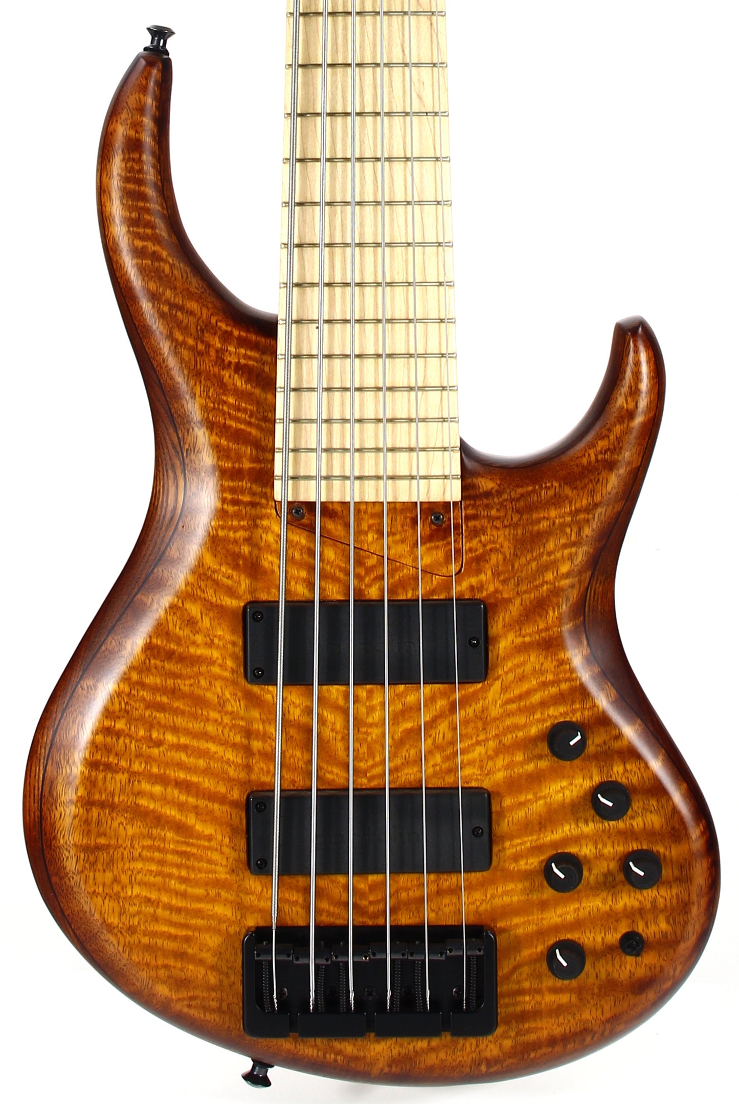 MTD USA 635-24 Michael Tobias Designs 6-String Bass - Brazilian Satinwood Top, Highly Figured