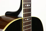 PROTOTYPE BY REN FERGUSON! 1990 Gibson Advanced Jumbo AJ Acoustic Dreadnought Guitar, Master Built - Sunburst, Rosewood
