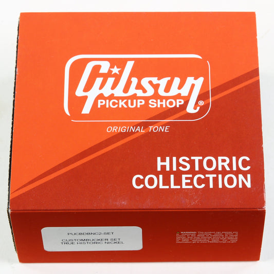 Gibson Historic Collection CustomBucker True Historic Set Nickel Hardware Humbuckers UNUSED