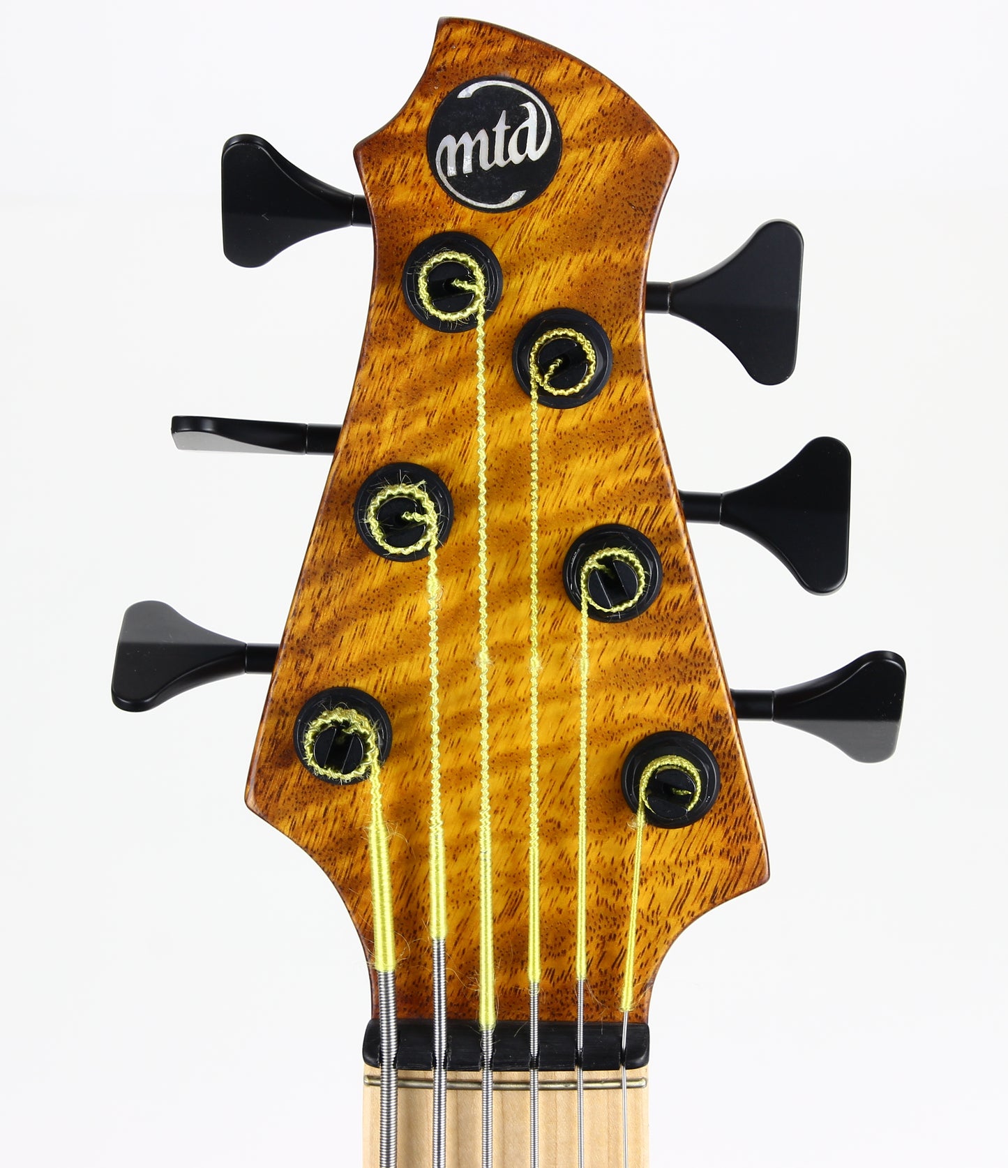 MTD USA 635-24 Michael Tobias Designs 6-String Bass - Brazilian Satinwood Top, Highly Figured