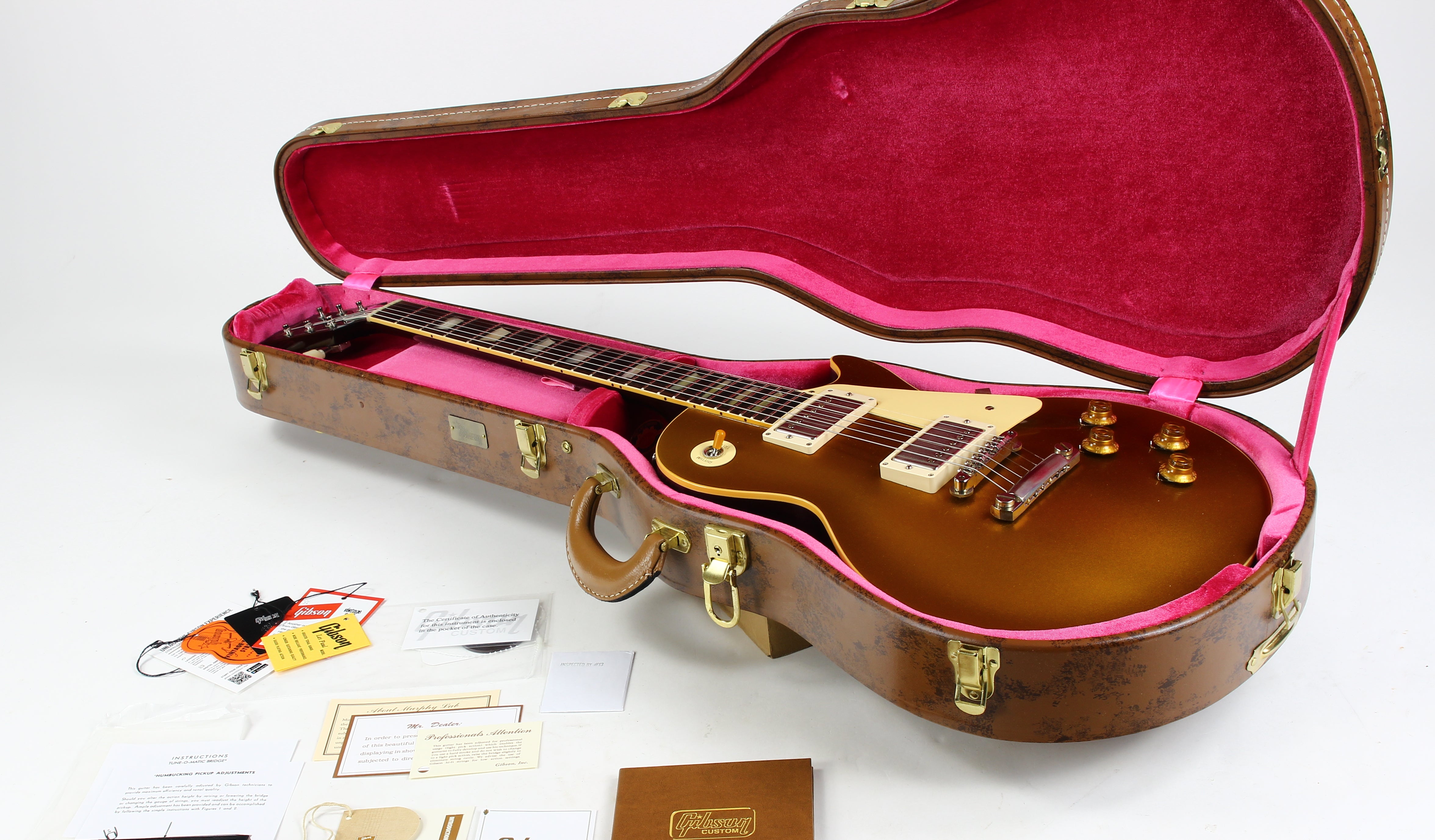 2024 Gibson Custom Shop 1957 Les Paul Goldtop Reissue Dark Back
