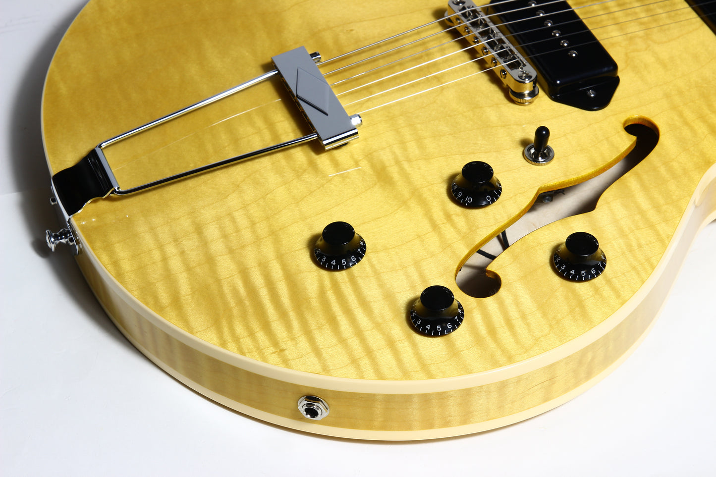 AMAZING! Heritage H-530 Standard Antique Natural Hollowbody Guitar - LOLLAR P90's, Thinline ES-330