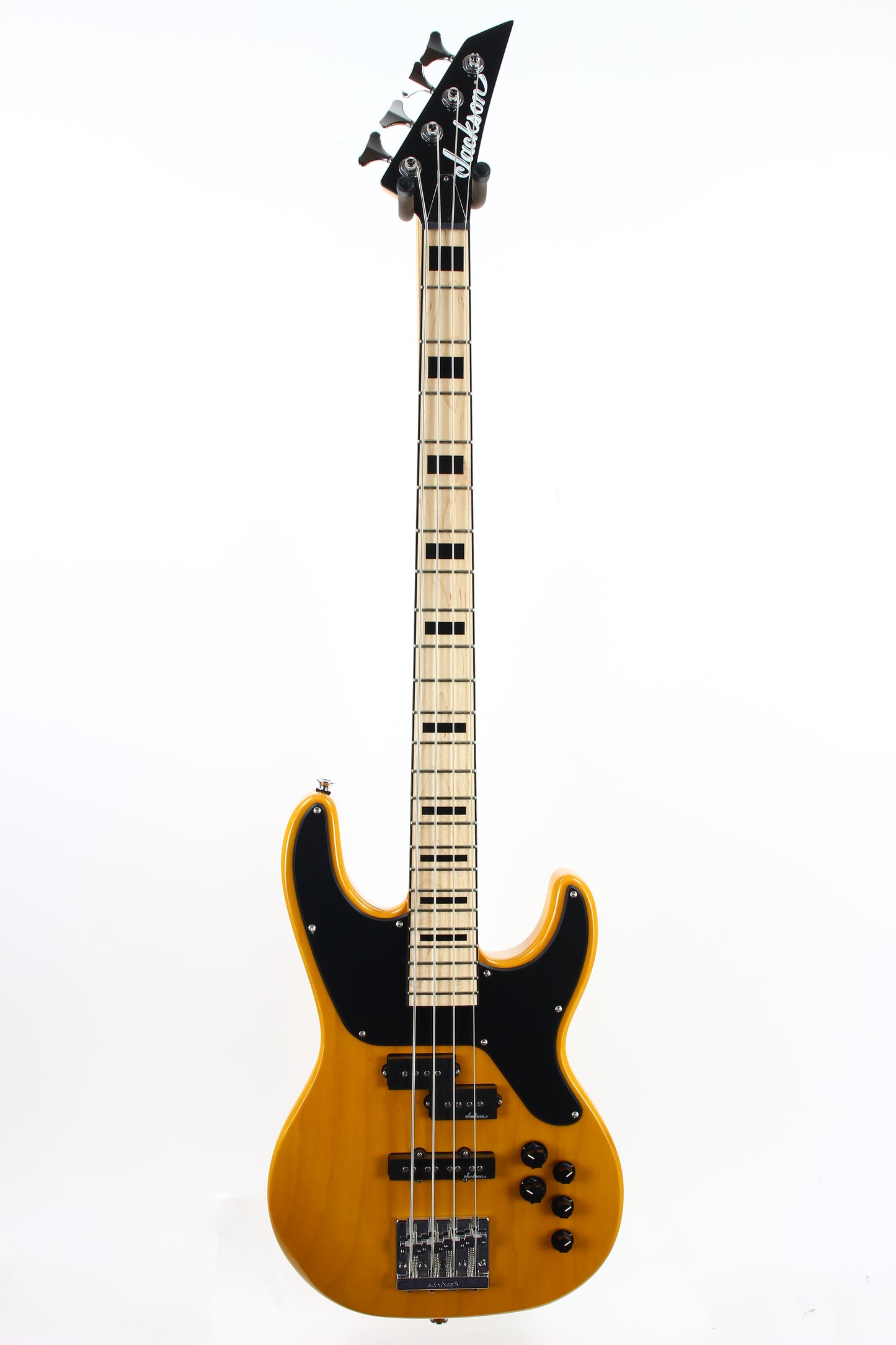 c. 2019 Jackson X Series Concert Bass CBXNTM IV Neck Through Maple Board Butterscotch