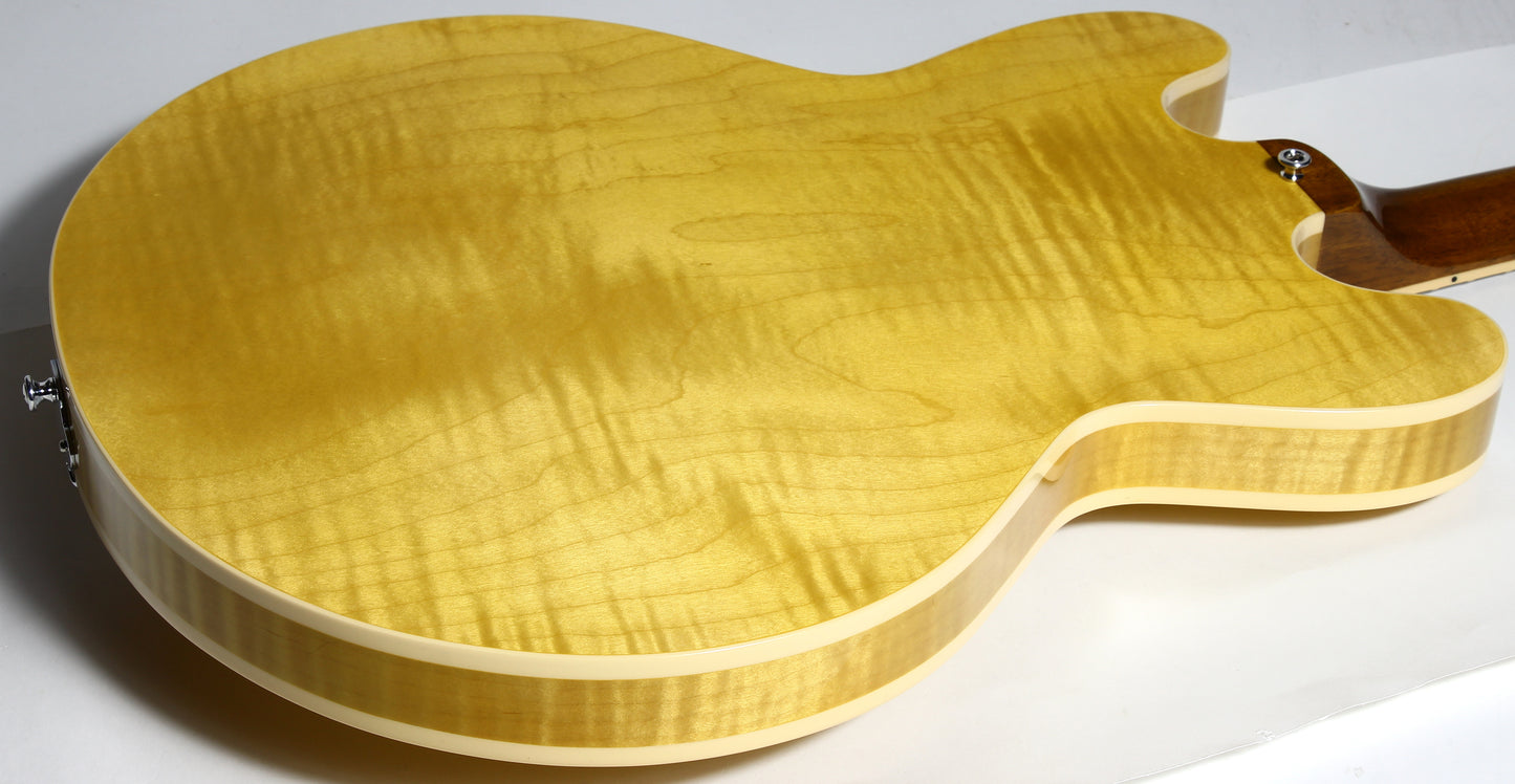 AMAZING! Heritage H-530 Standard Antique Natural Hollowbody Guitar - LOLLAR P90's, Thinline ES-330