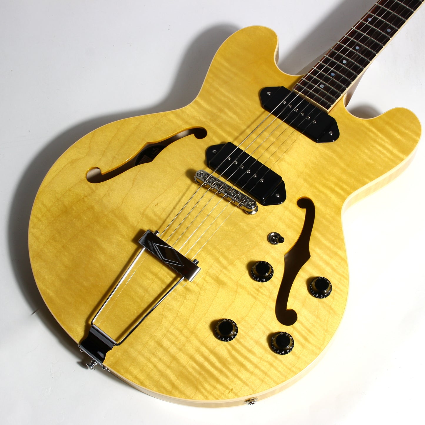 AMAZING! Heritage H-530 Standard Antique Natural Hollowbody Guitar - LOLLAR P90's, Thinline ES-330