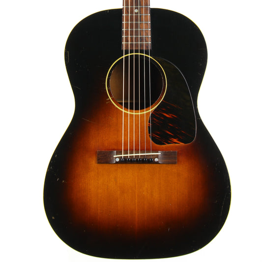 1947 Gibson LG-1 Vintage Acoustic Guitar FIRESTRIPE Pickguard, NO CRACKS