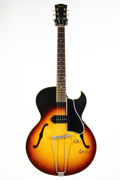 1958 Gibson ES-225T Sunburst NEAR MINT | Vintage Hollowbody Guitar w P90 Pickup 1950s