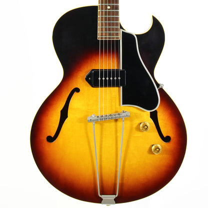 1958 Gibson ES-225T Sunburst Near Mint! Vintage Hollowbody Guitar w P90 Pickup 1950s