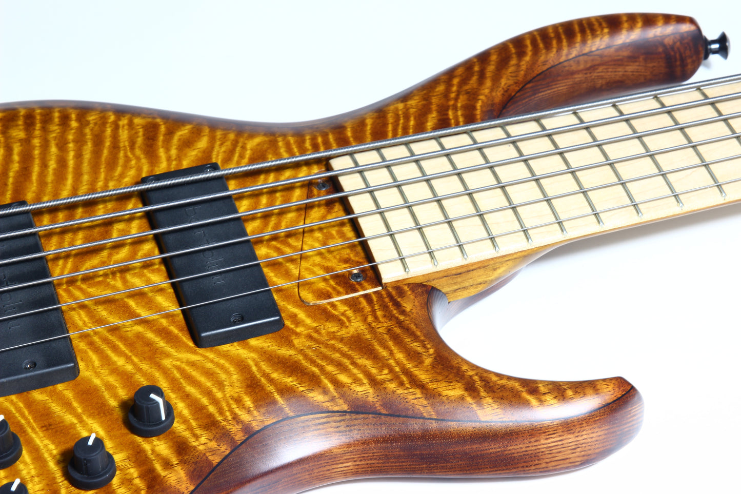 MTD USA 635-24 Michael Tobias Designs 6-String Bass - Brazilian Satinwood Top, Highly Figured