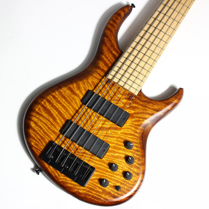 MTD USA 635-24 Michael Tobias Designs 6-String Bass - Brazilian Satinwood Top, Highly Figured