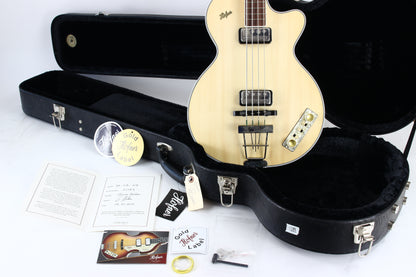 2016 Hofner Gold Label Club Bass Kernbuche | Featured on Hofner Website!