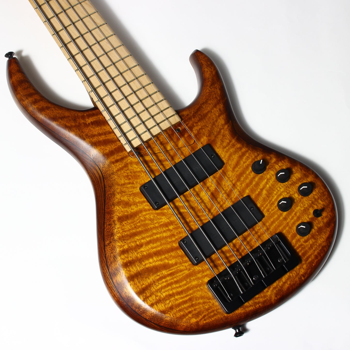 MTD USA 635-24 Michael Tobias Designs 6-String Bass - Brazilian Satinwood Top, Highly Figured