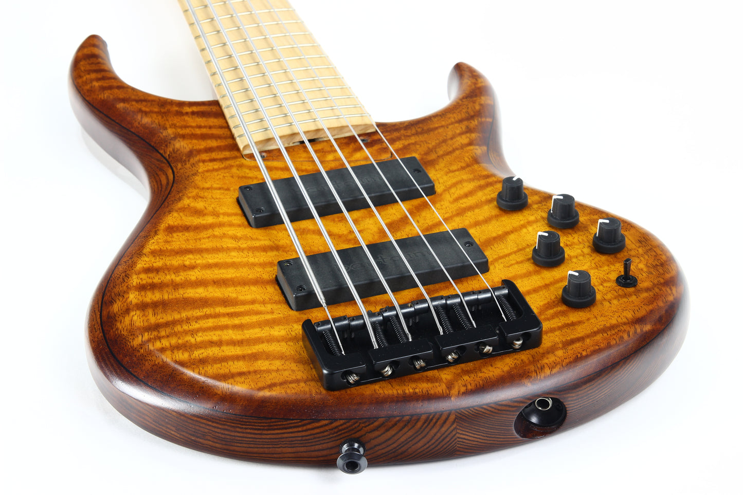 MTD USA 635-24 Michael Tobias Designs 6-String Bass - Brazilian Satinwood Top, Highly Figured