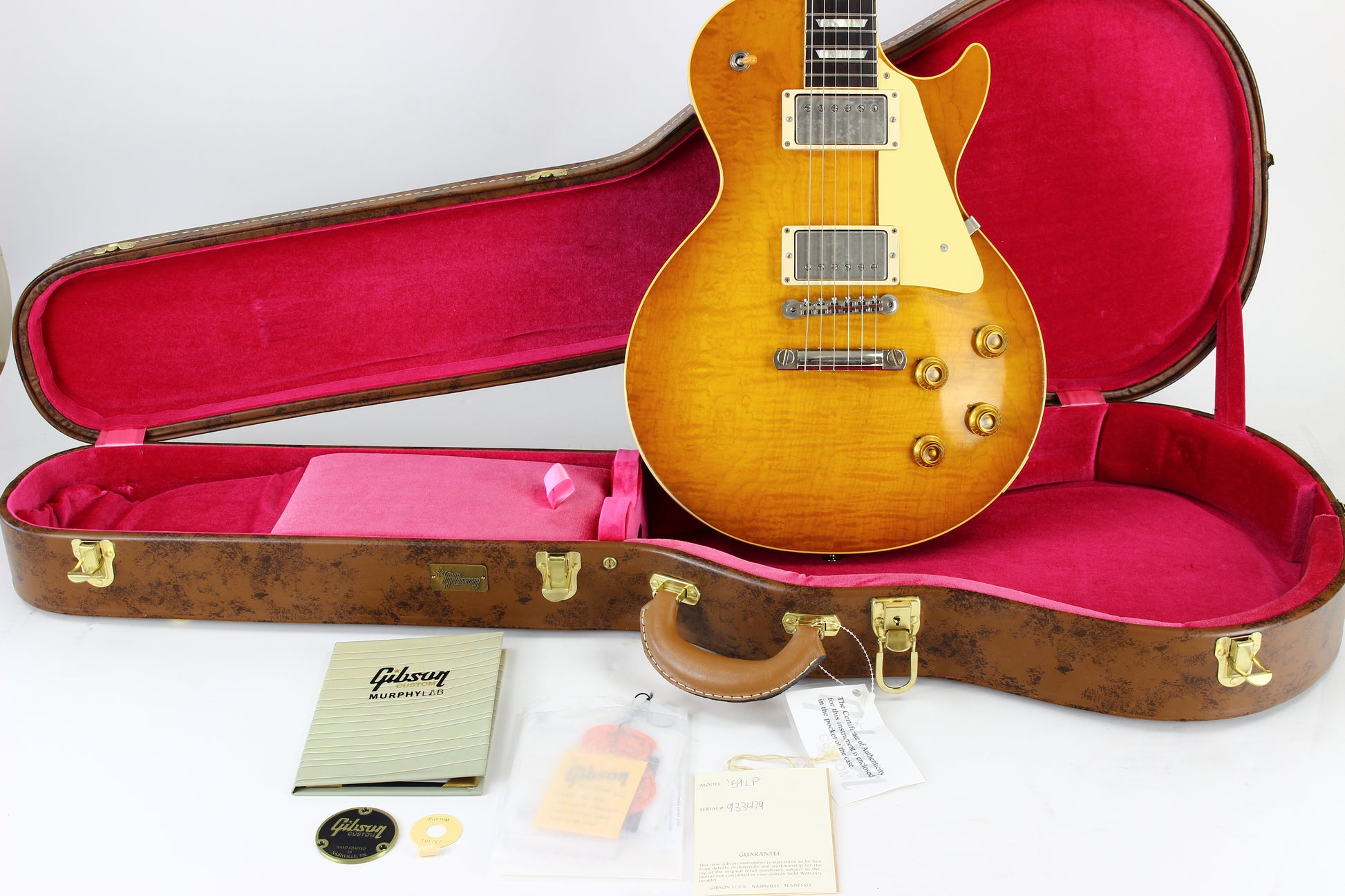 2023 Gibson MURPHY Lab Light Aged 1959 Les Paul R9 59 Custom Shop