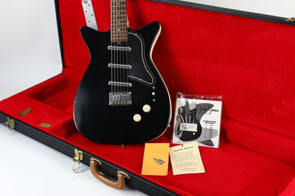 Jerry Jones Neptune Baritone Guitar | Black, 3 Pickups, Original Case & More!