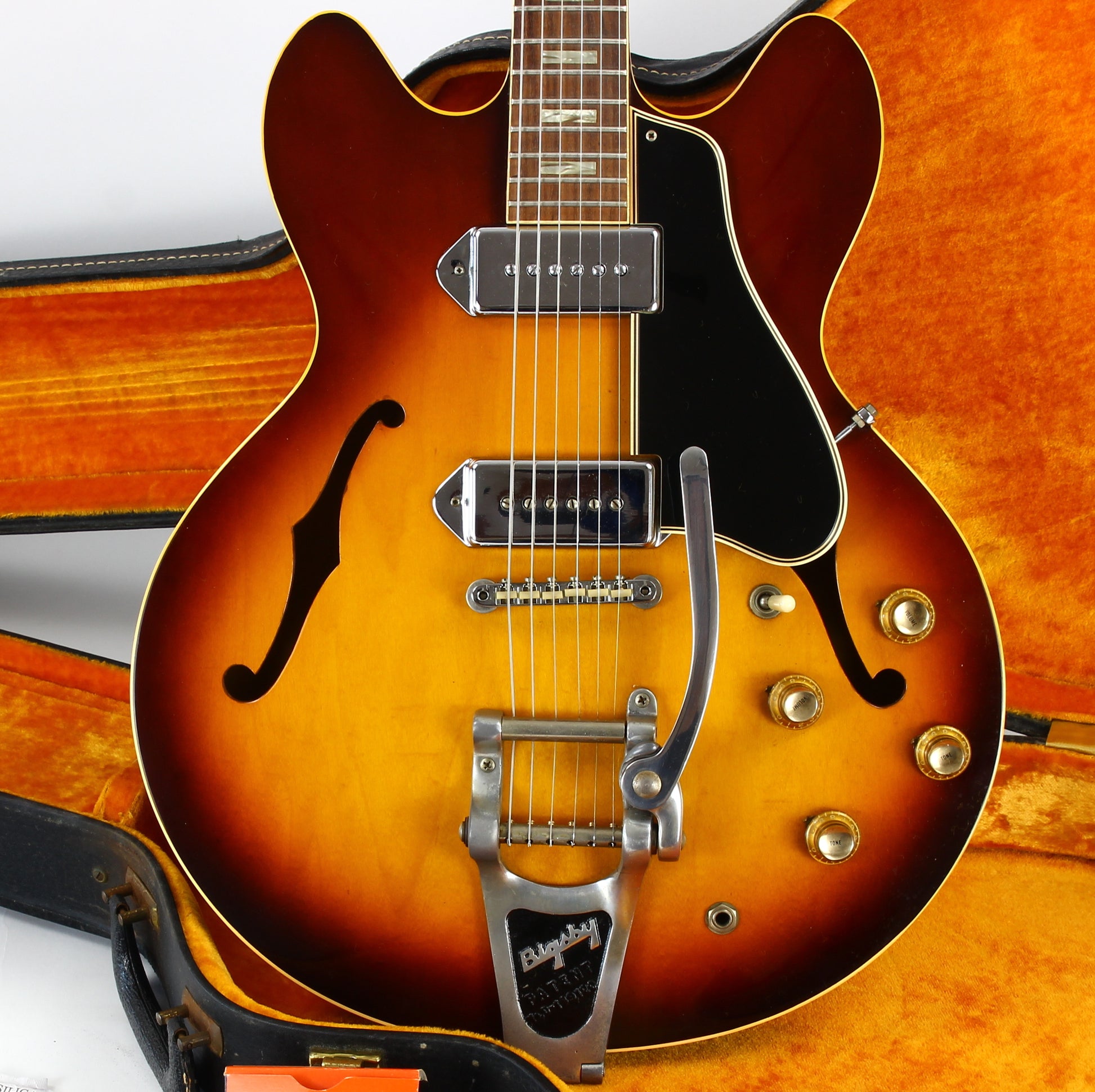 1966 Gibson ES-330 TD FACTORY BIGSBY, Sunburst w Original Case