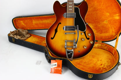 1966 Gibson ES-330 TD FACTORY BIGSBY | Sunburst w Original Case!