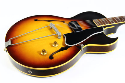 1958 Gibson ES-225T Sunburst NEAR MINT | Vintage Hollowbody Guitar w P90 Pickup 1950s