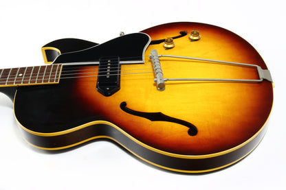 1958 Gibson ES-225T Sunburst NEAR MINT | Vintage Hollowbody Guitar w P90 Pickup 1950s