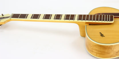 1958 Hofner 456 Archtop Guitar Natural Blonde | Highly Figured Maple