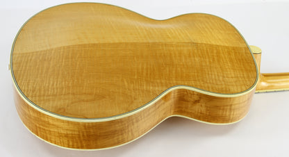 1958 Hofner 456 Archtop Guitar Natural Blonde | Highly Figured Maple