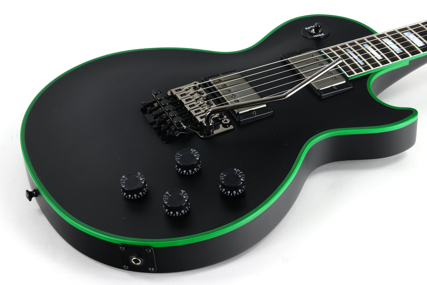 2024 Gibson Custom Shop Les Paul Axcess Custom GREEN WIDOW Satin Black