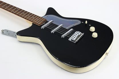 Jerry Jones Neptune Baritone Guitar | Black, 3 Pickups, Original Case & More!