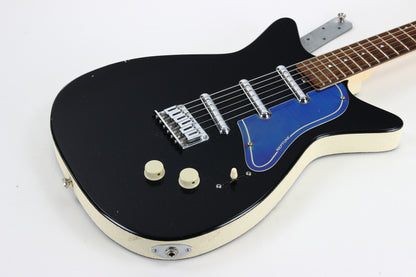 Jerry Jones Neptune Baritone Guitar | Black, 3 Pickups, Original Case & More!