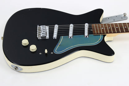 Jerry Jones Neptune Baritone Guitar | Black, 3 Pickups, Original Case & More!