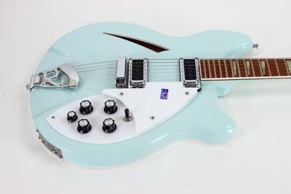 2001 Rickenbacker 360 BB BLUE BOY Color of the Year, Minty w Case & Tags