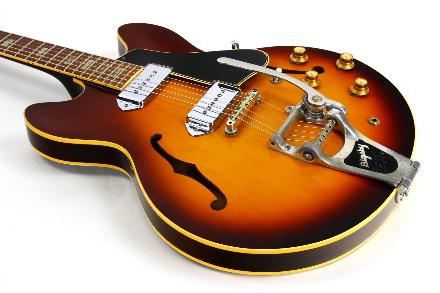 1966 Gibson ES-330 TD FACTORY BIGSBY | Sunburst w Original Case!