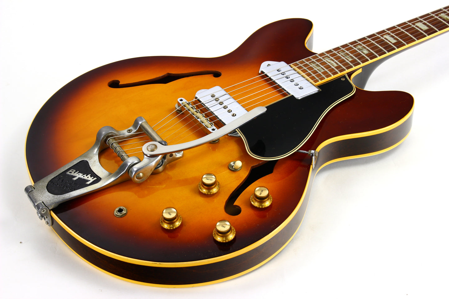 1966 Gibson ES-330 TD FACTORY BIGSBY | Sunburst w Original Case!