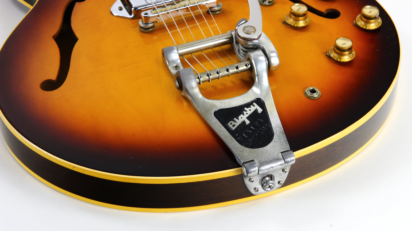 1966 Gibson ES-330 TD FACTORY BIGSBY | Sunburst w Original Case!