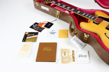 2025 Gibson Custom Shop 1959 Reissue ES-355 Vintage Natural VOS Blonde Stop Bar