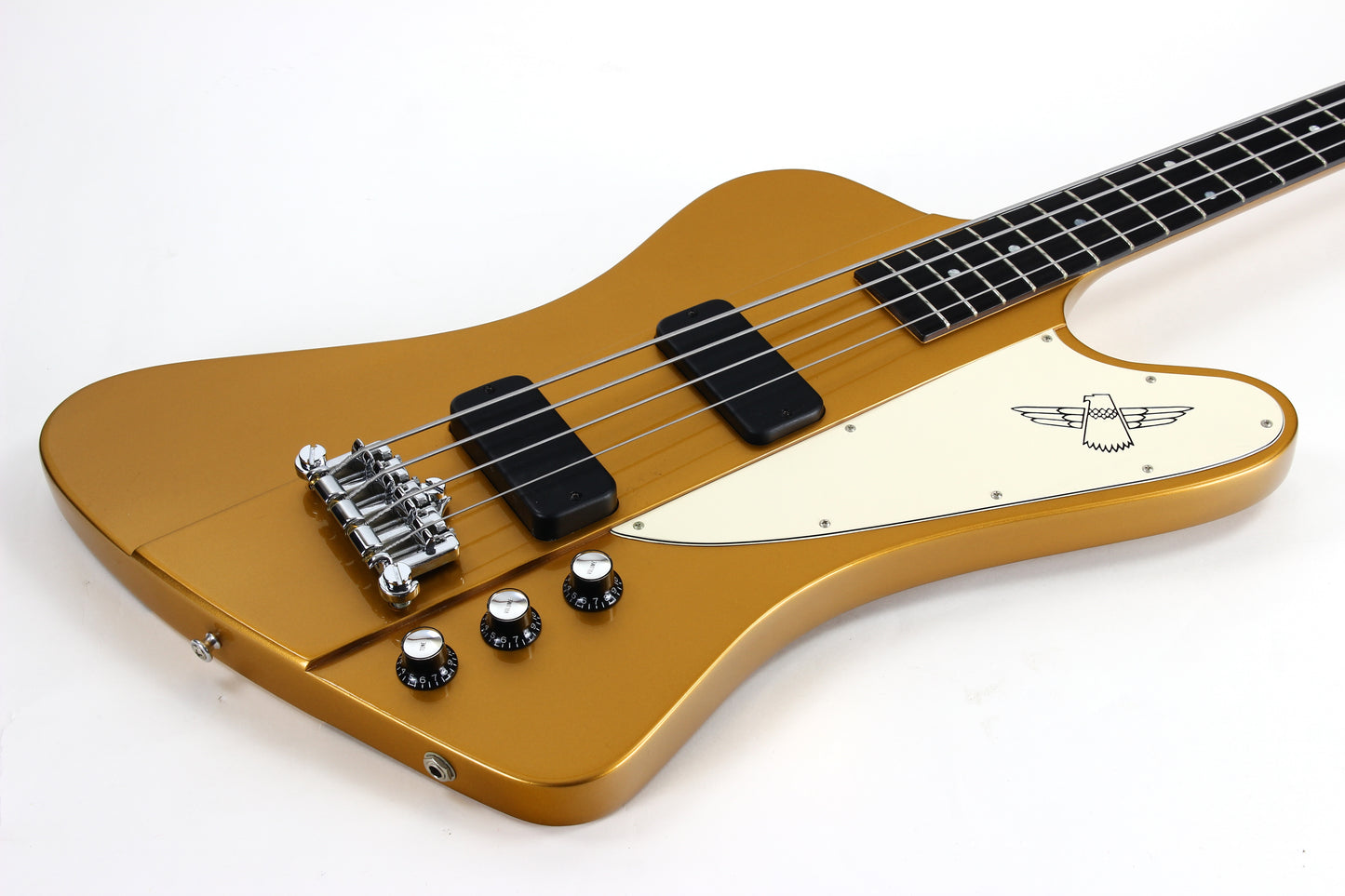 2004 Gibson Custom Shop Thunderbird IV Bass | ALL-GOLD, Ebony Board, Rare!