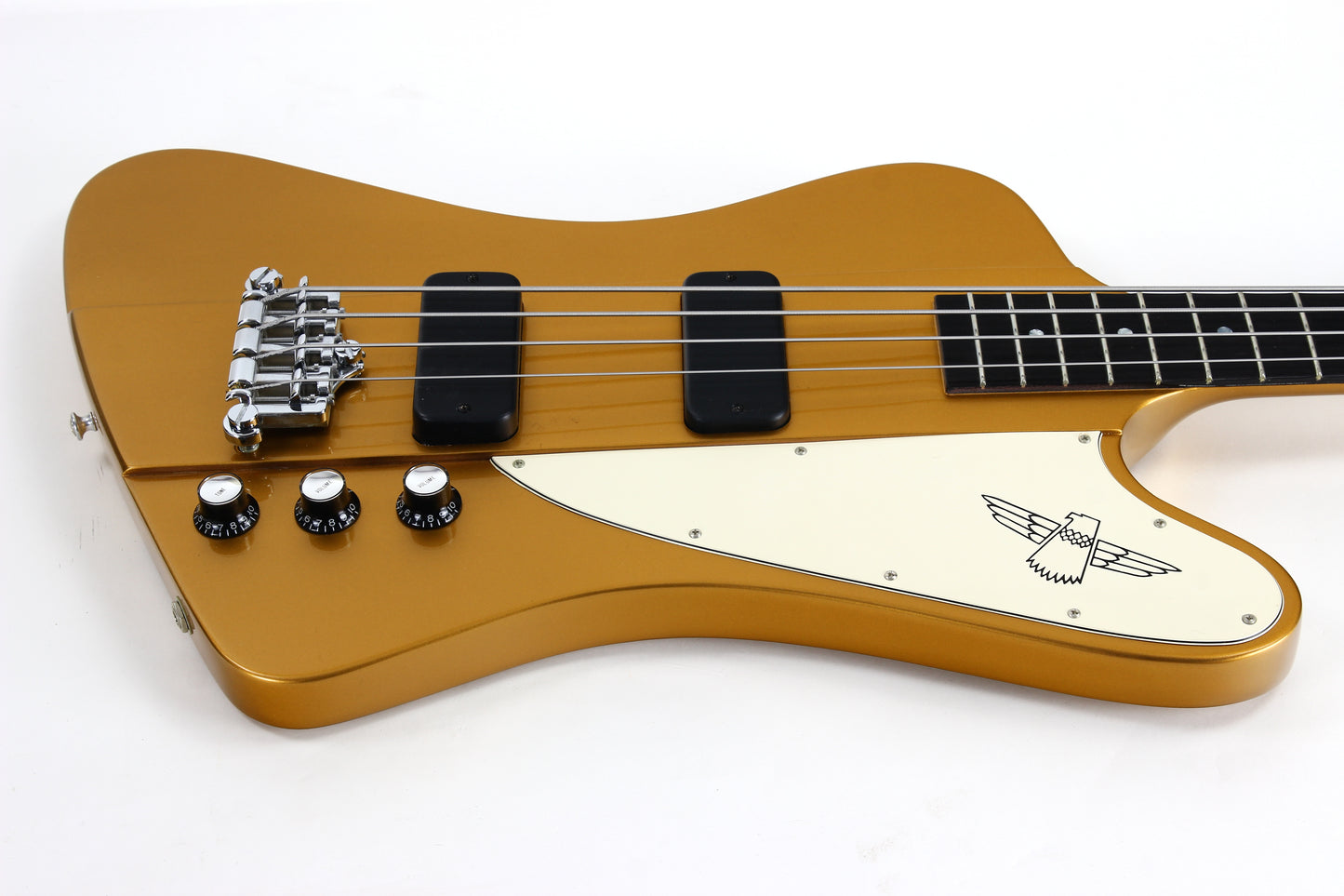 2004 Gibson Custom Shop Thunderbird IV Bass | ALL-GOLD, Ebony Board, Rare!