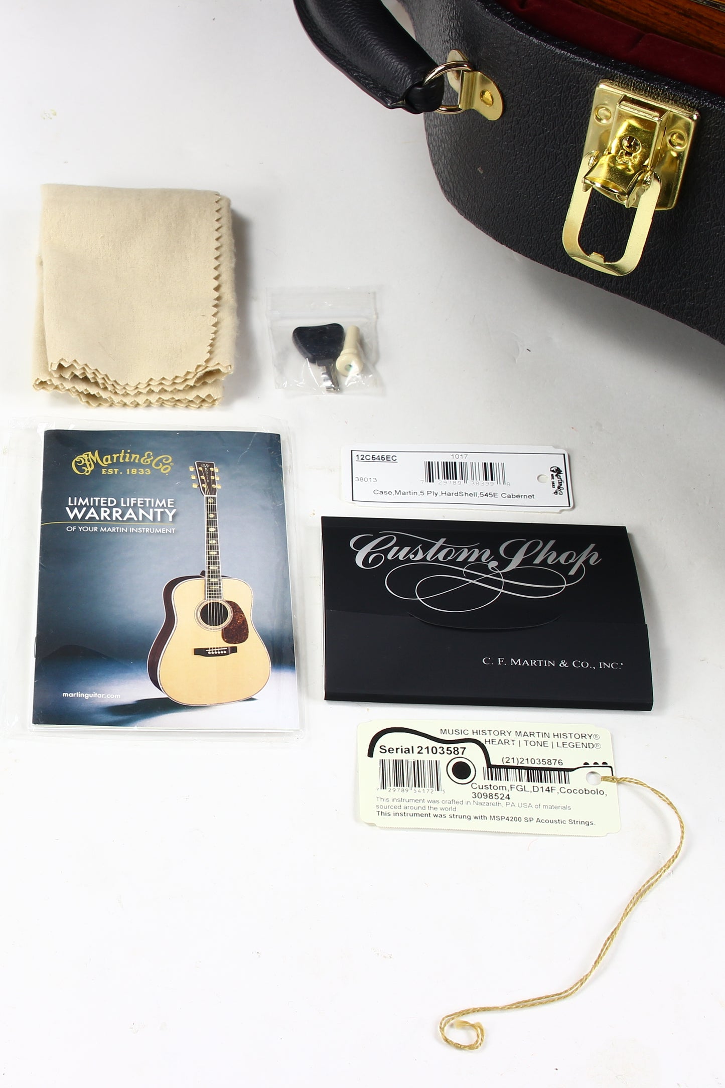 Martin Custom Shop D-45 TREE OF LIFE Cocobolo  Adirondack VTS w Paua Pearl