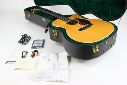 Martin OMC-16WE Walnut Acoustic-Electric Guitar with Original Case 2002