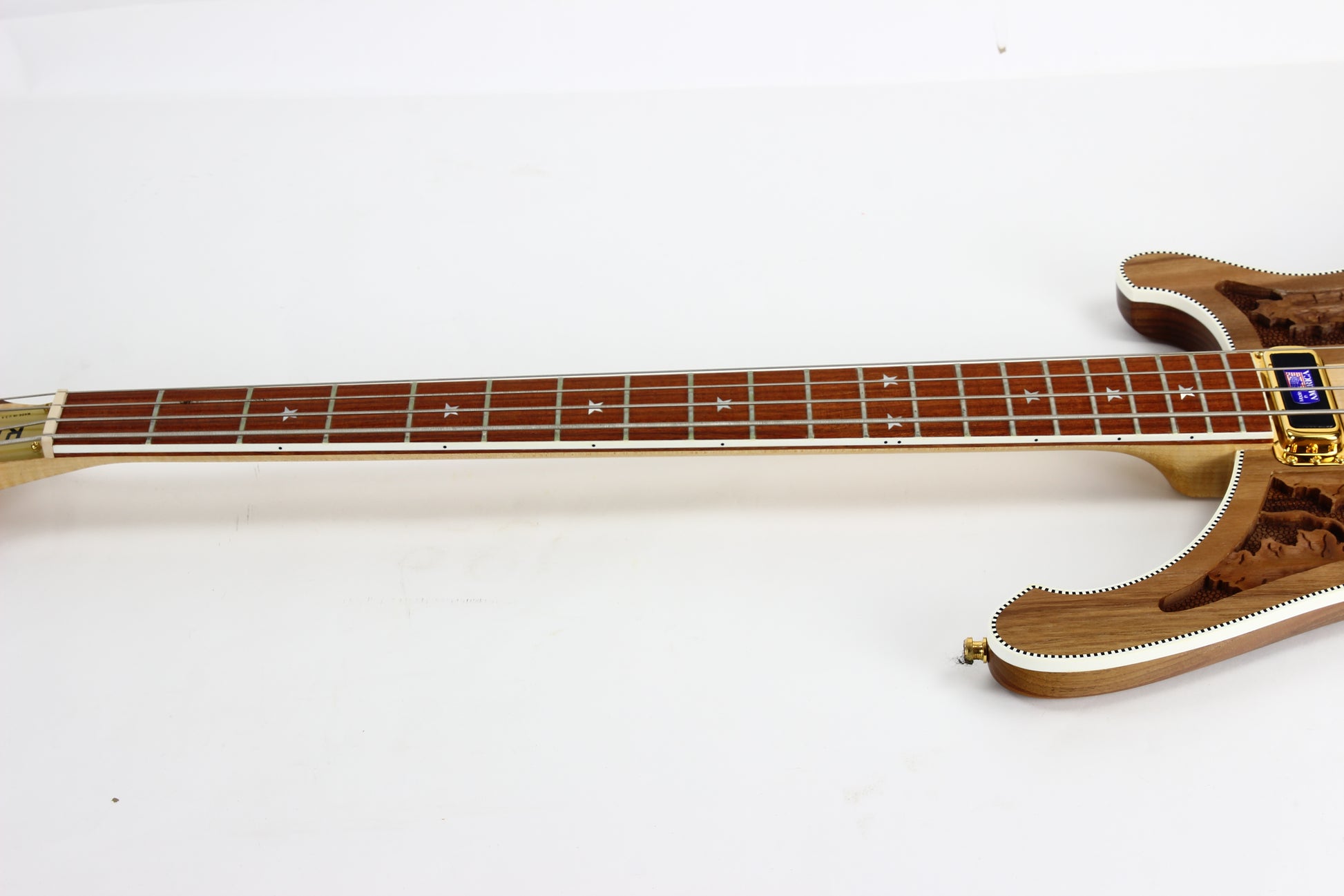 Fretboard side view picture of Rickenbacker 4004LK Lemmy Kilmister Bass