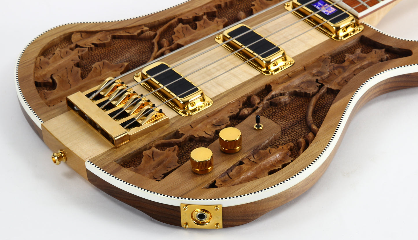 2006 Rickenbacker Lemmy Kilmister 4004LK Rickenbastard | One Owner, COA, Tags, Receipt! Only 60 Made!